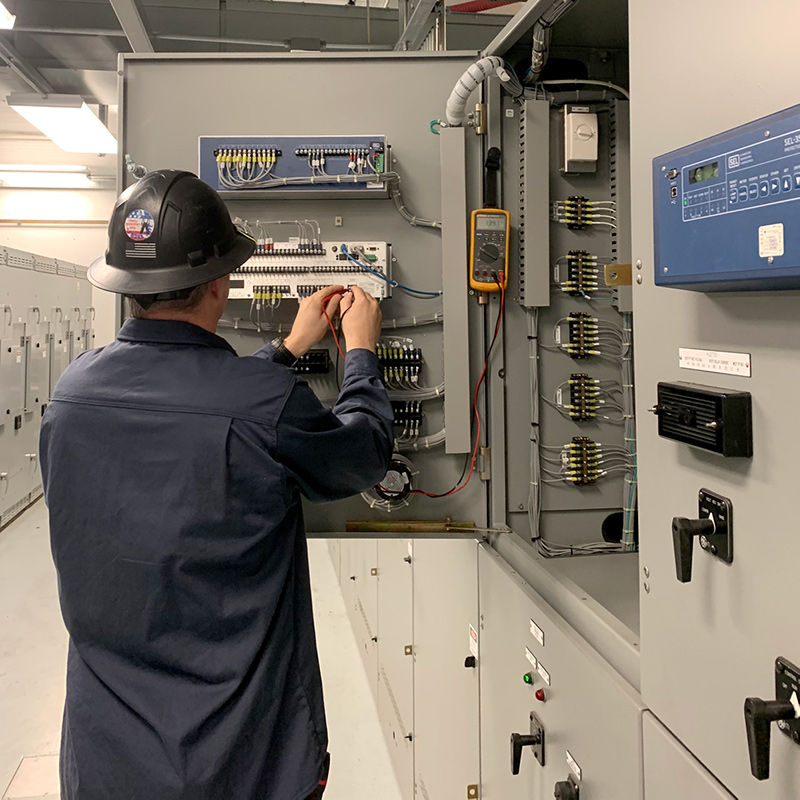 Point Eight Technicians Working
